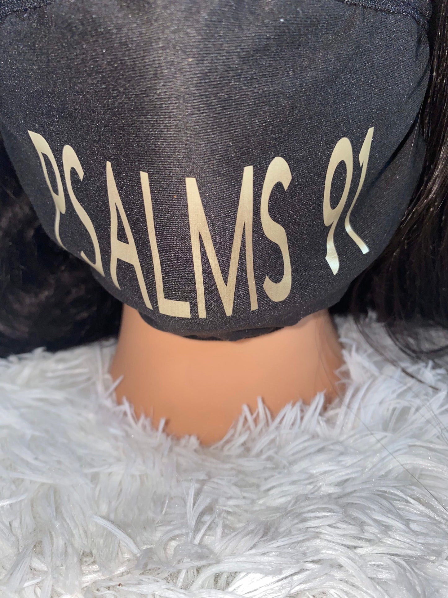 Psalm 91 Face Mask: Lightweight Cotton, Reusable