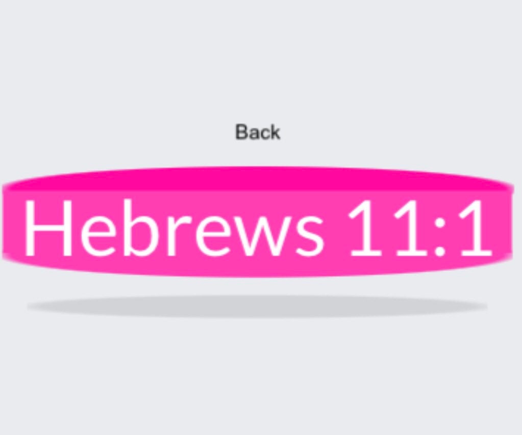 Breast Cancer Awareness Silicone Bracelet