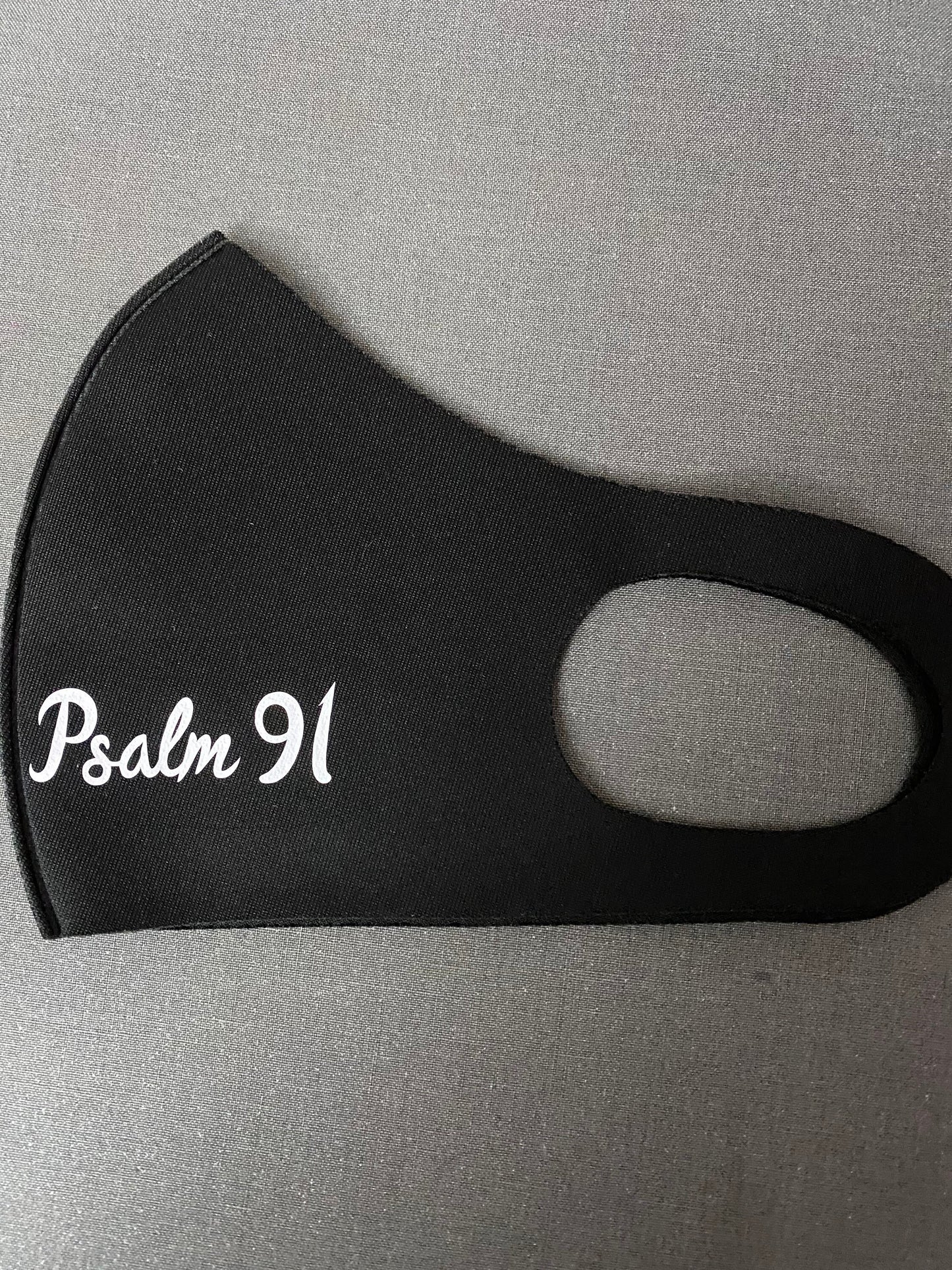 Psalm 91 Face Mask: Lightweight Reusable Christian Mask