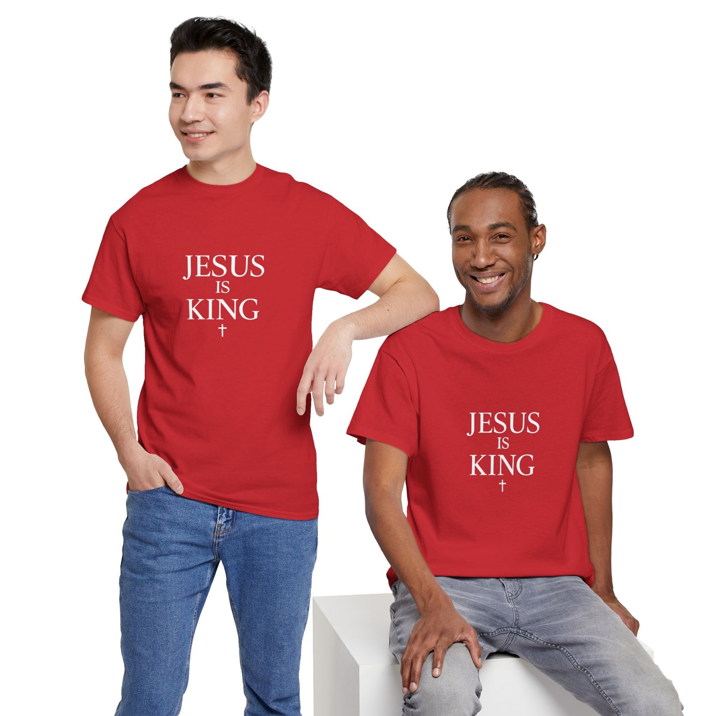 Jesus Is King - Minimal T-Shirt