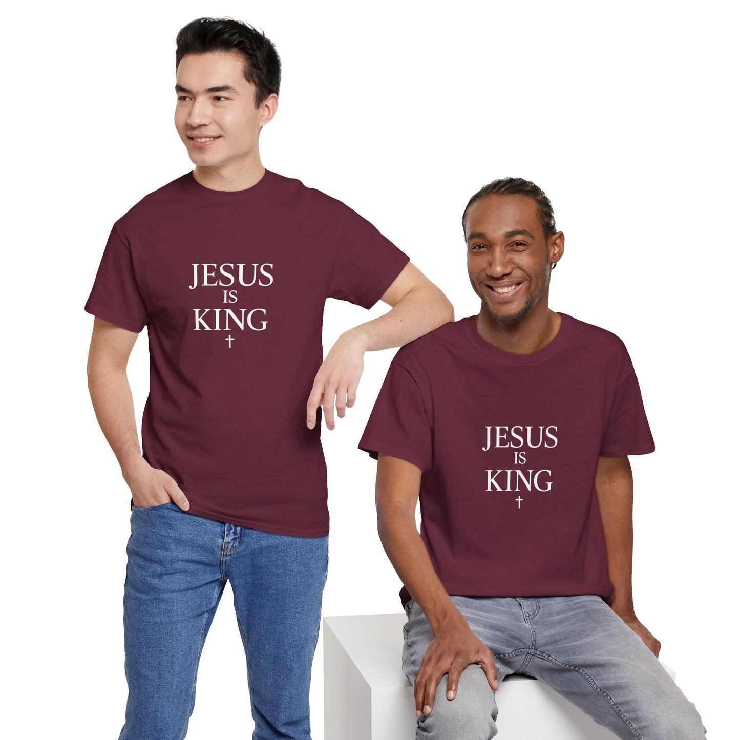 Jesus Is King - Minimal T-Shirt
