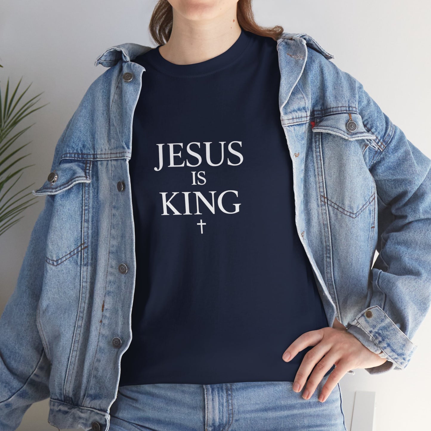 Jesus Is King - Minimal T-Shirt