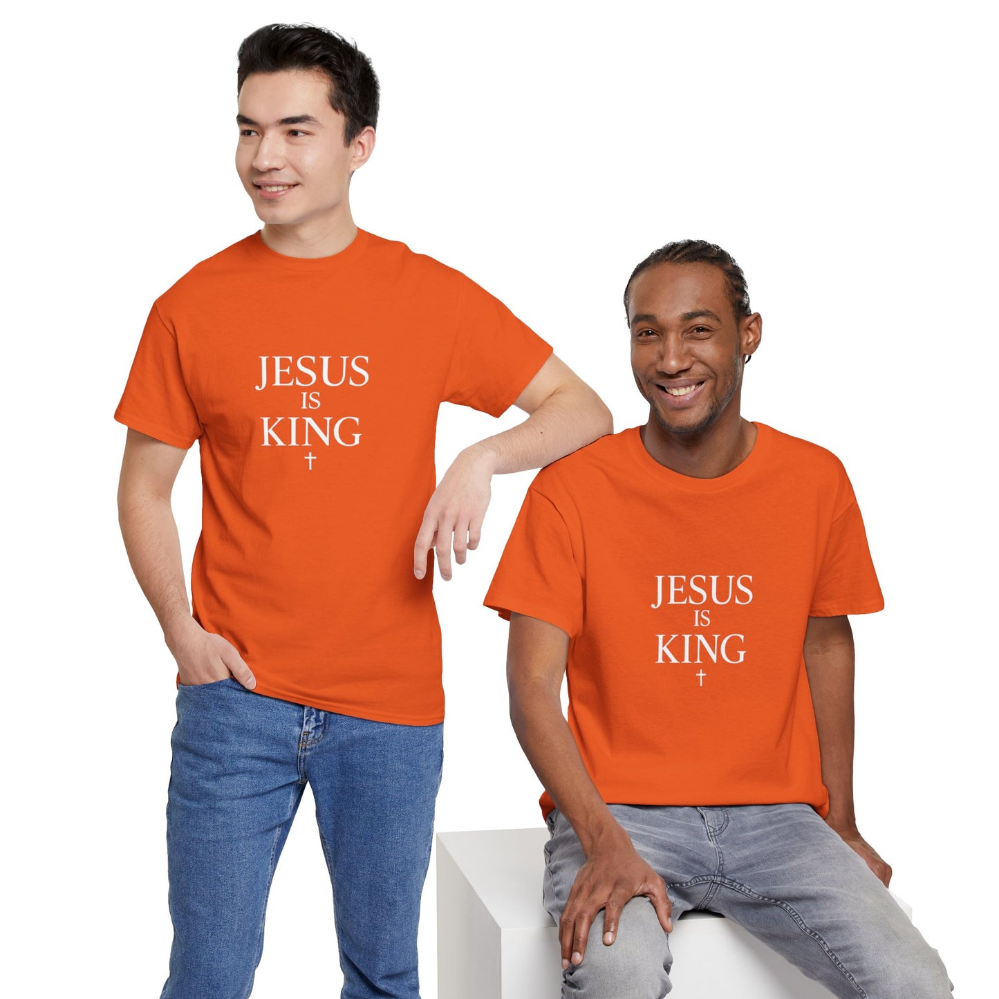 Jesus Is King - Minimal T-Shirt