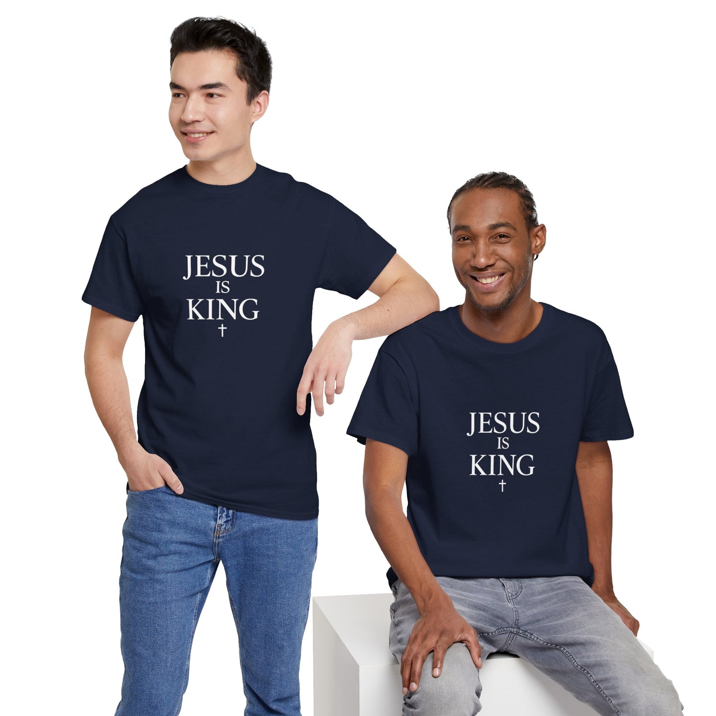 Jesus Is King - Minimal T-Shirt