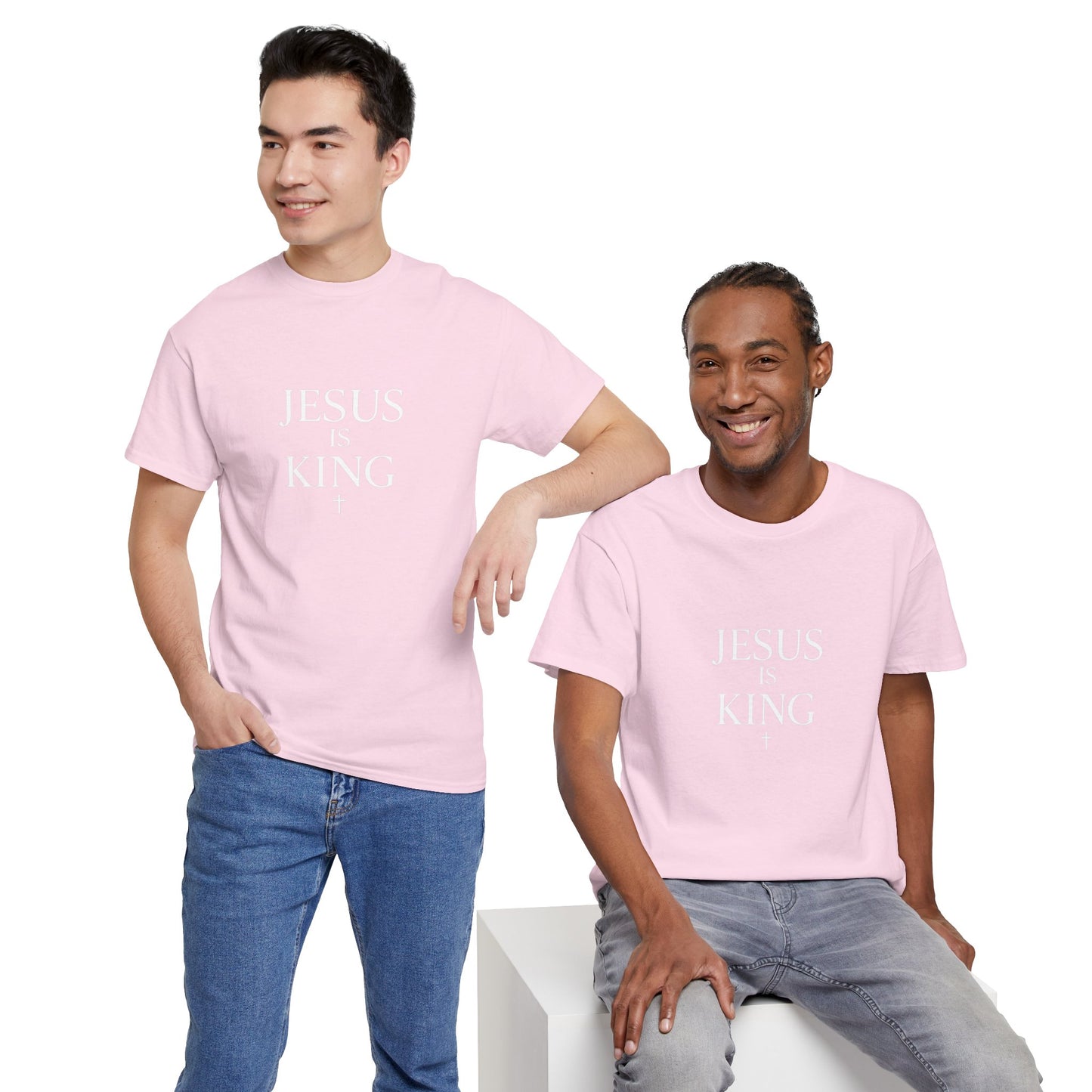 Jesus Is King - Minimal T-Shirt