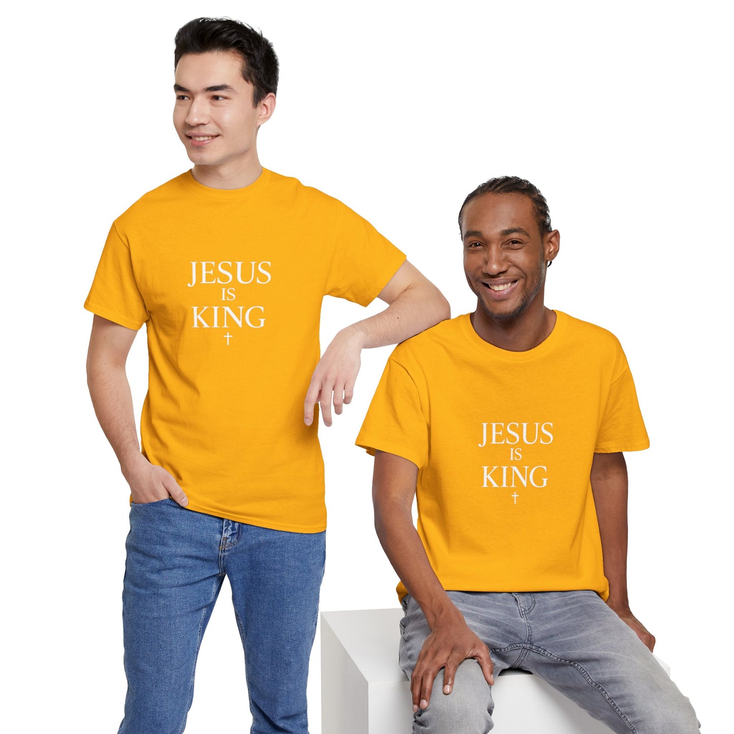 Jesus Is King - Minimal T-Shirt