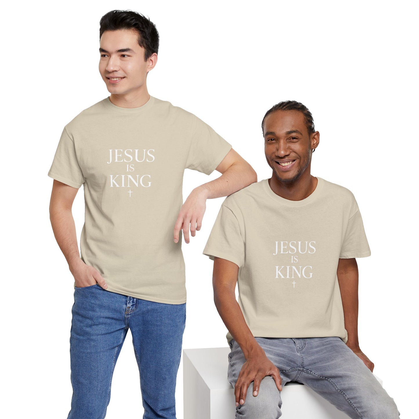 Jesus Is King - Minimal T-Shirt