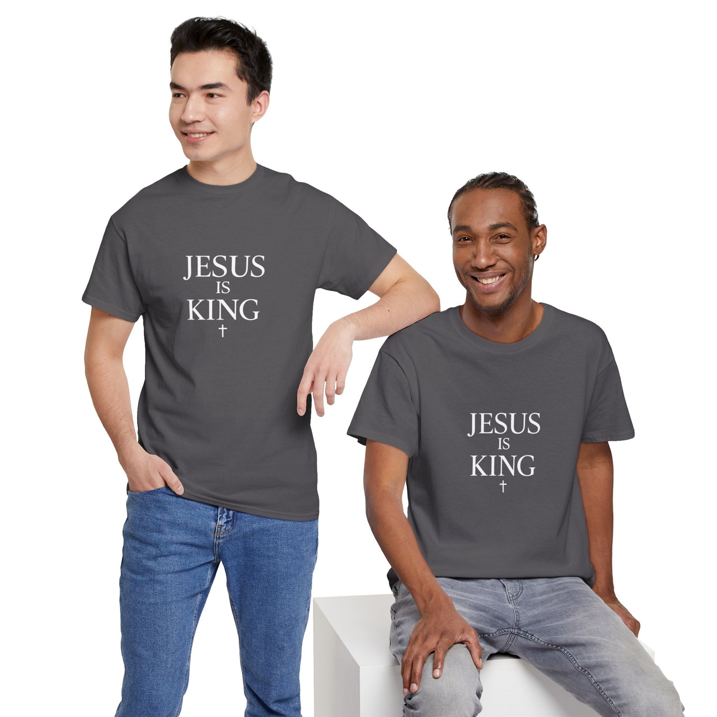 Jesus Is King - Minimal T-Shirt