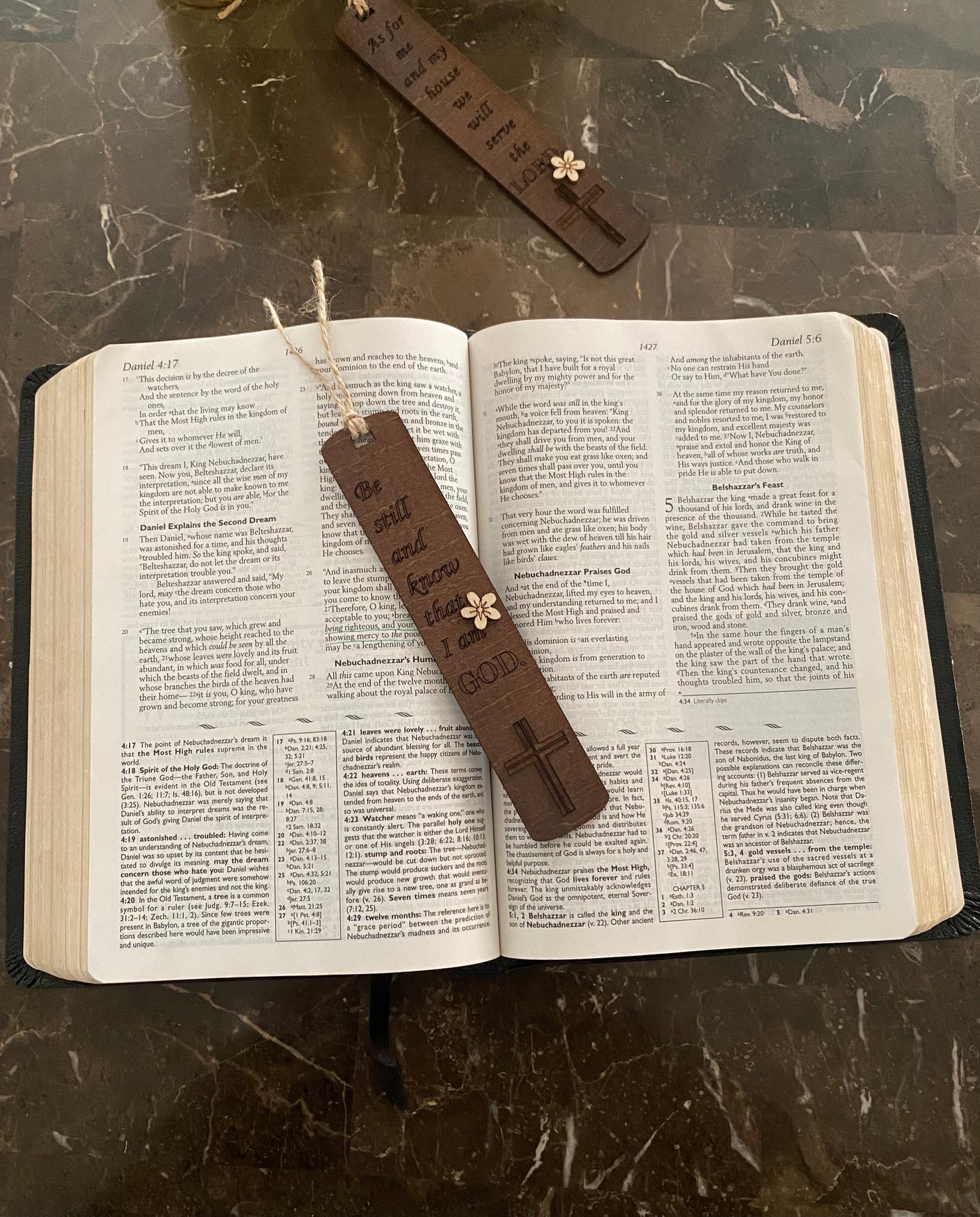Reader Inspired- 3 Laser Engraved Christian Wooden Bookmark