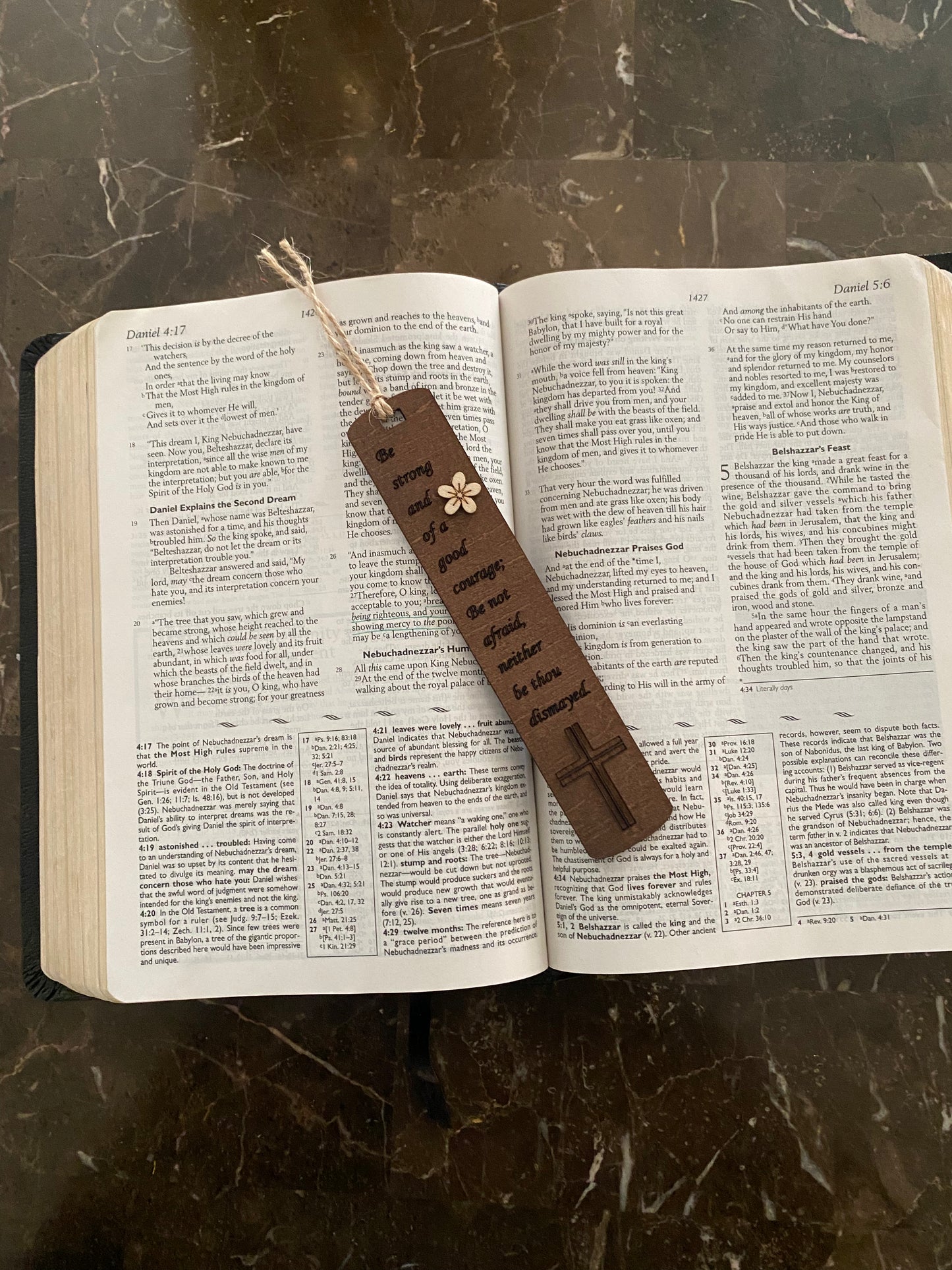 Reader Inspired- 3 Laser Engraved Christian Wooden Bookmark