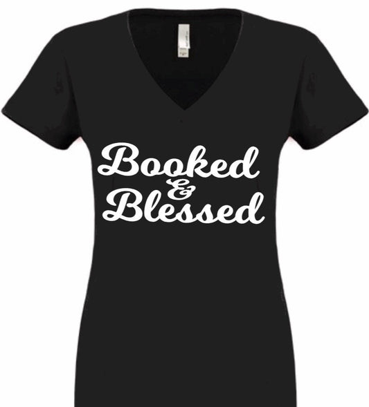 Blessed & Booked Fashion T-Shirts. Christian.