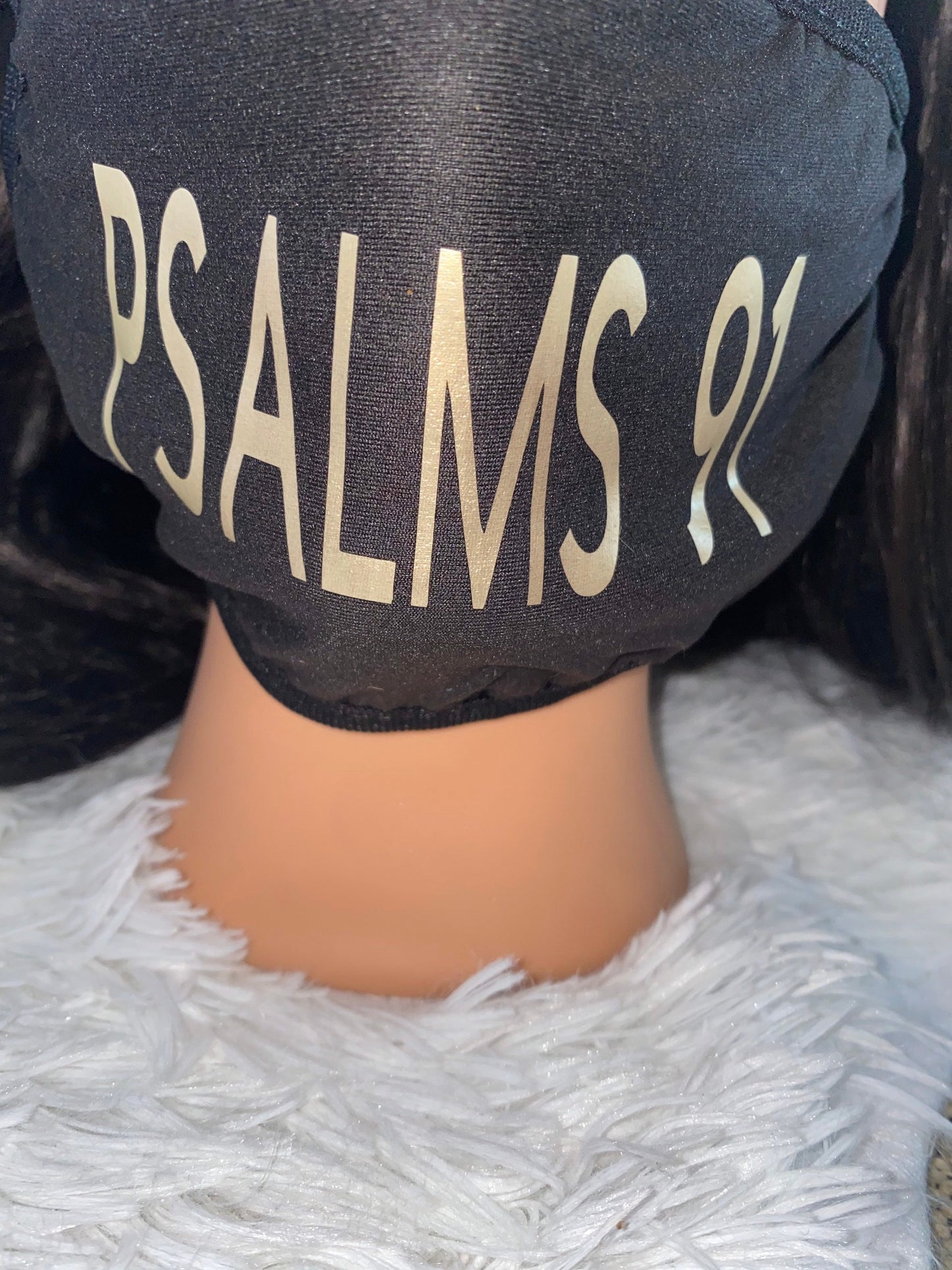 Psalm 91 Face Mask: Lightweight Cotton, Reusable