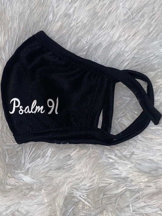 Psalm 91 Face Mask: Lightweight Christian Face Covering