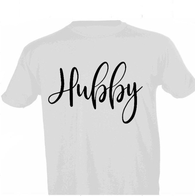 Hubby Wifey Unisex T-Shirts: Wedding Bridal Gift