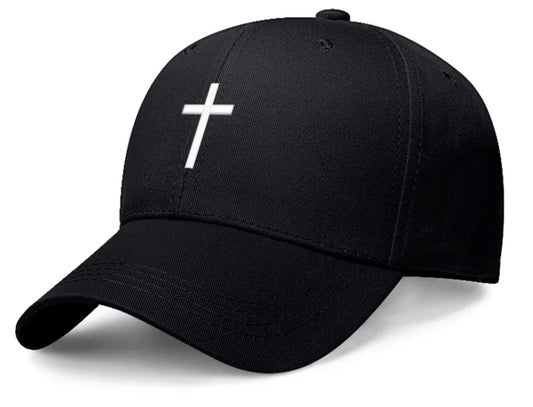 Christian Cross Baseball Cap: Embroidered Cotton Unisex Dad Hat