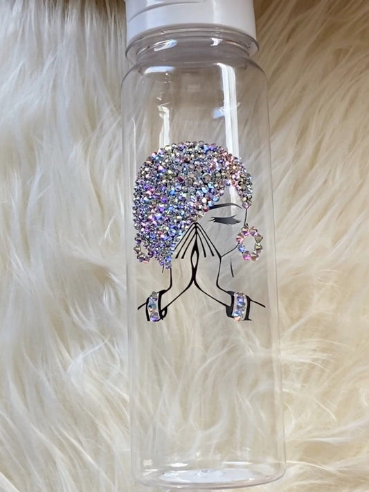 Praying Woman Water Bottles