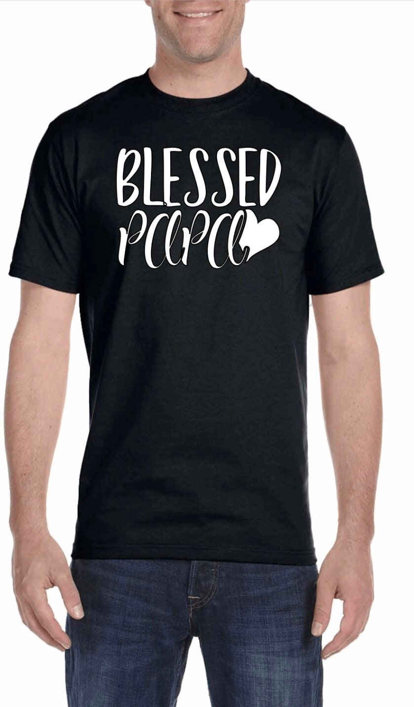 Blessed Papa T-shirts