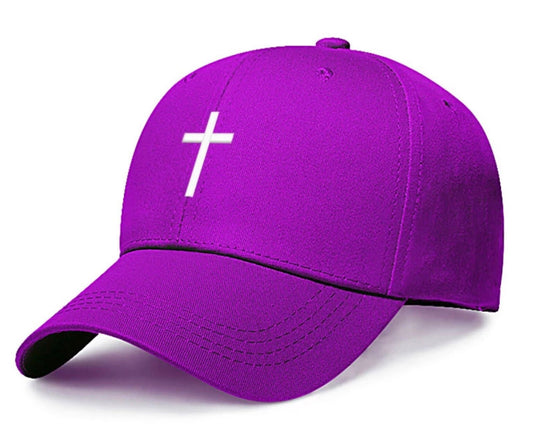 Christian Cross Baseball Cap: Unisex Embroidered Cotton Dad Hat