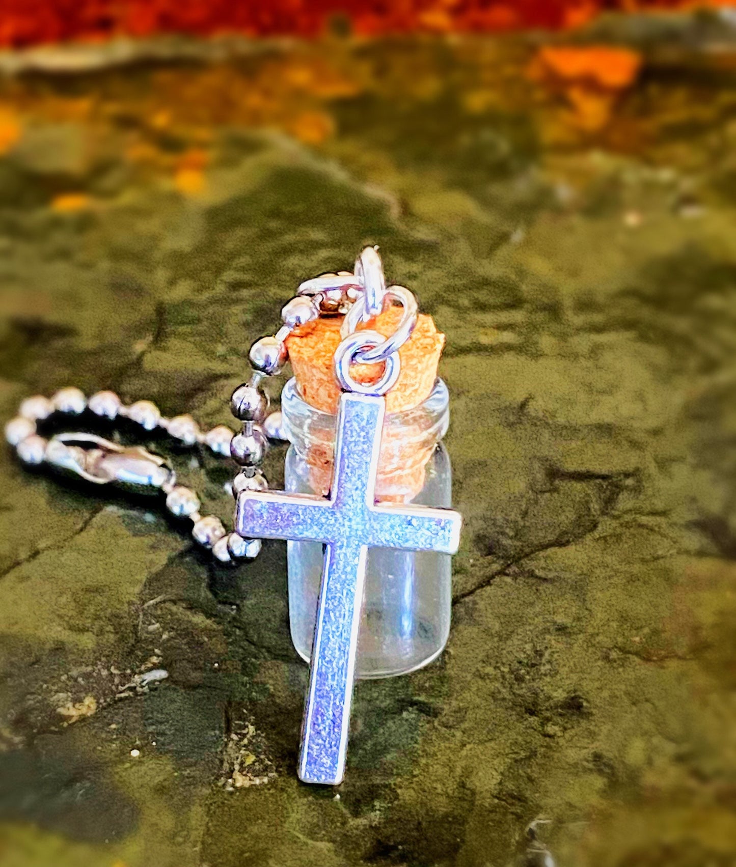 Matthew 17:20, Mustard Seed Faith w/Christian Cross. Daily Reminder of Faith