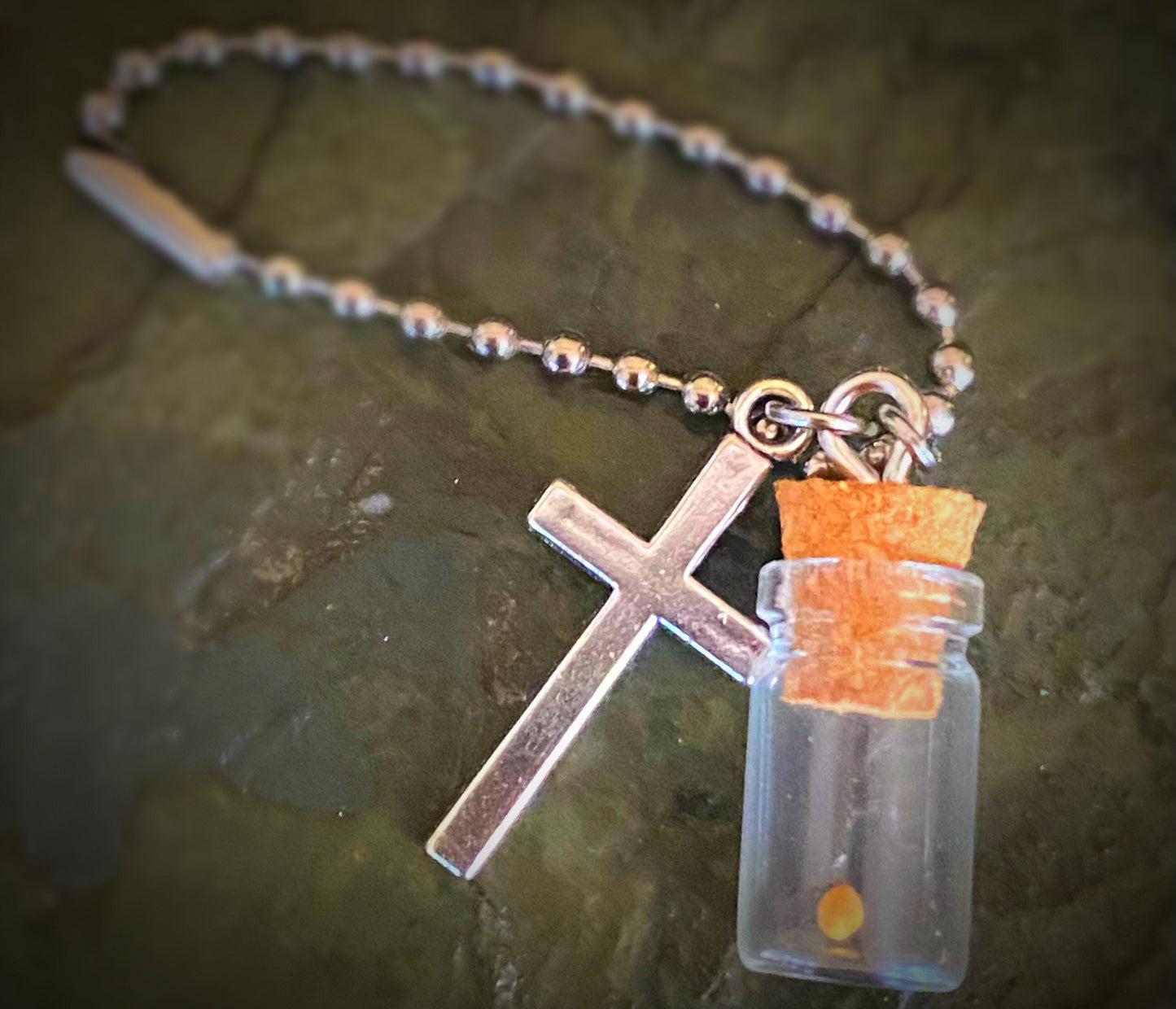 Matthew 17:20, Mustard Seed Faith w/Christian Cross. Daily Reminder of Faith