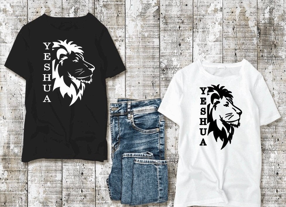 Yeshua Lion Graphic Tee - Christian Unisex T-Shirt