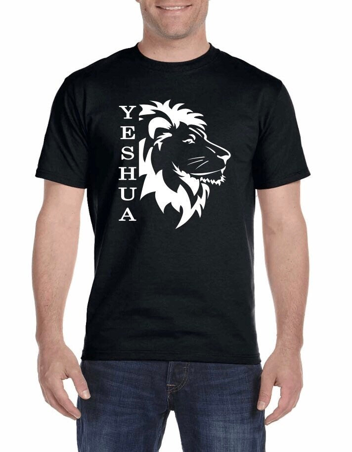 Yeshua Lion Graphic Tee - Unisex Christian Apparel
