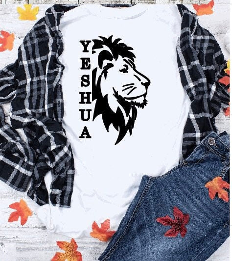 Yeshua Lion Graphic Tee - Christian Unisex T-Shirt