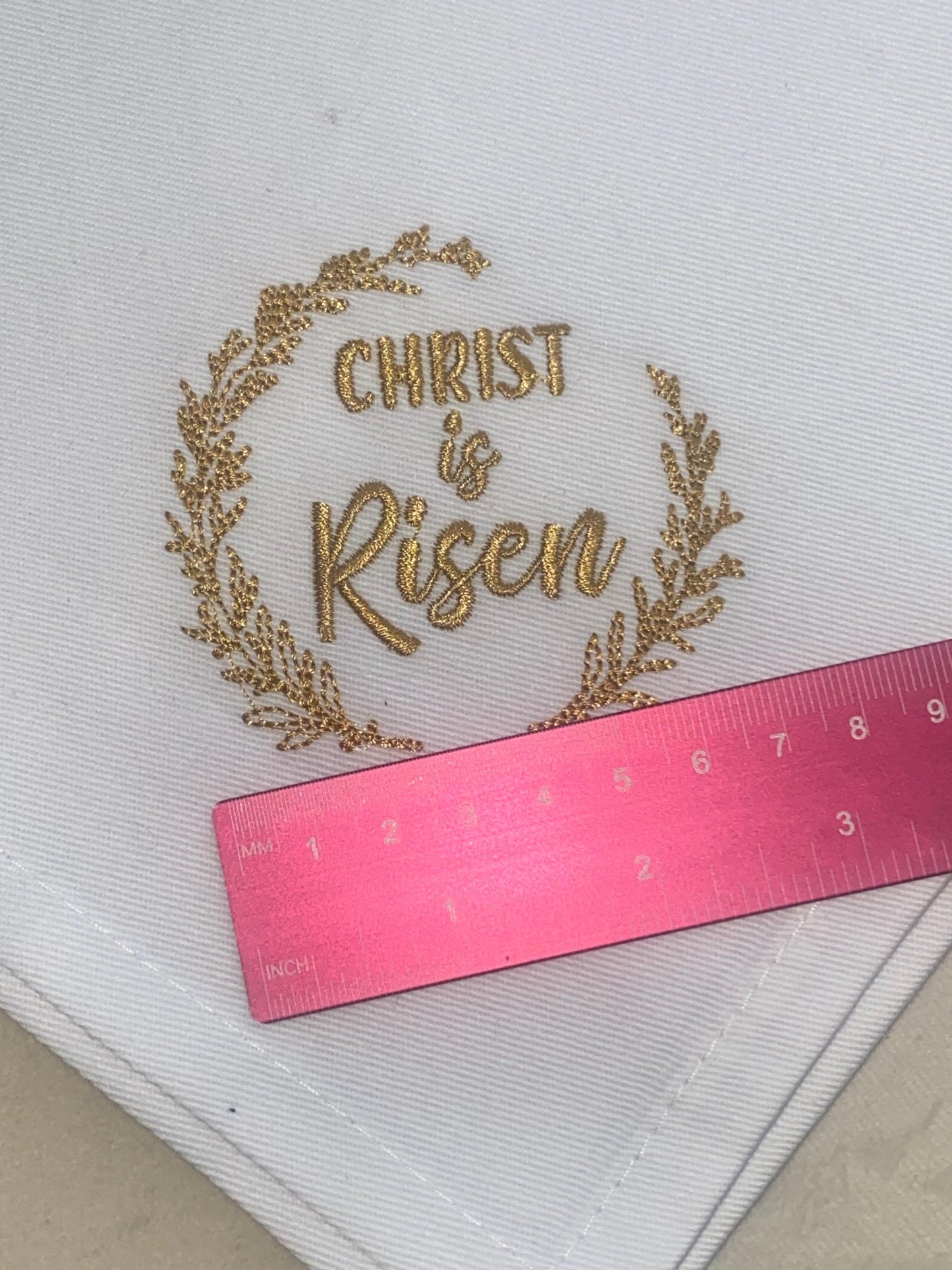 Christ Is Risen Dinner Napkin