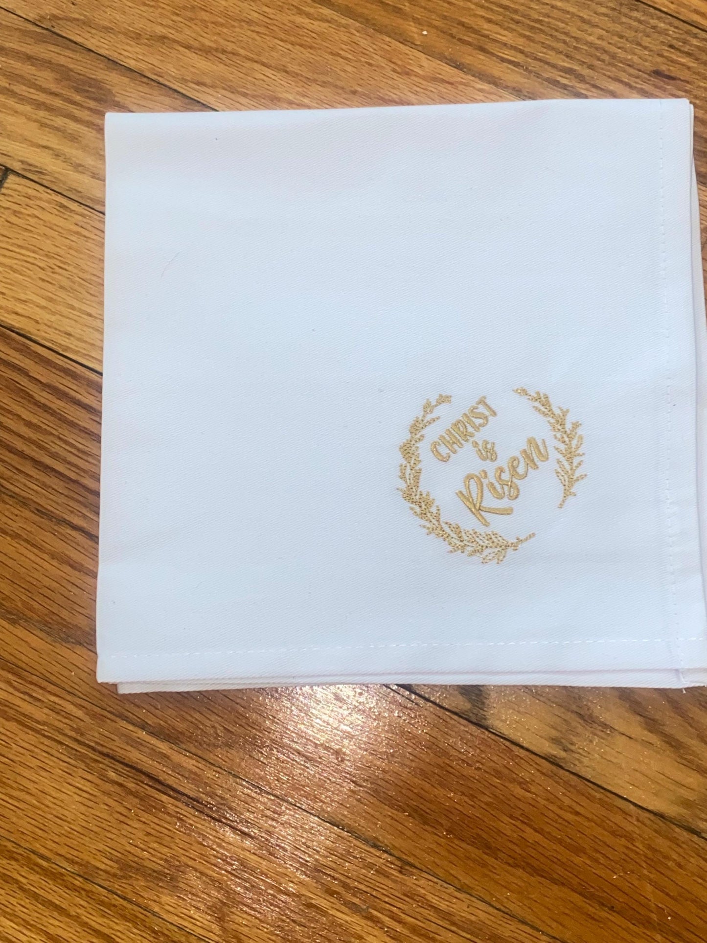 Christ Is Risen Dinner Napkin