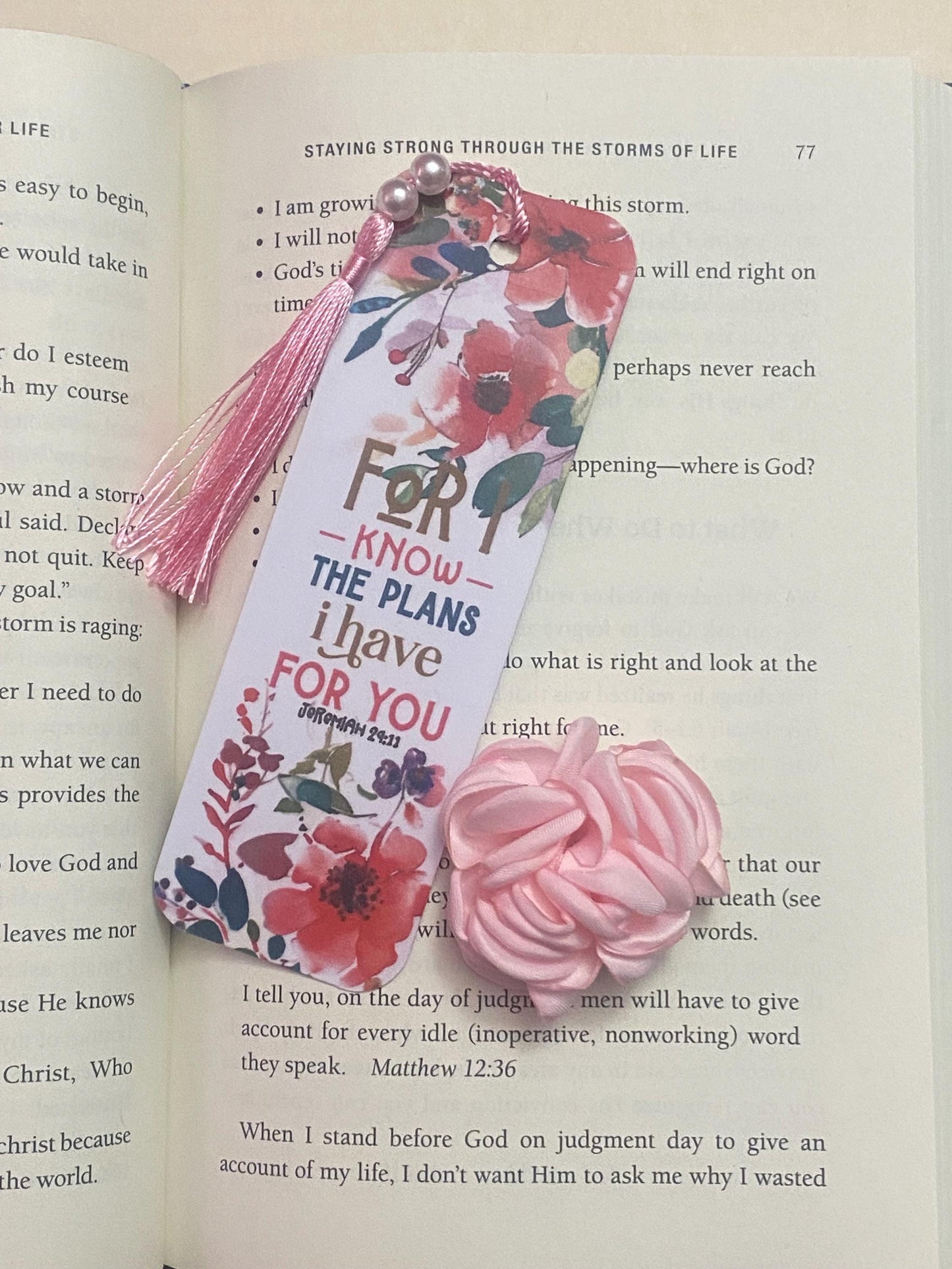 Inspirational Christian Bookmarks.