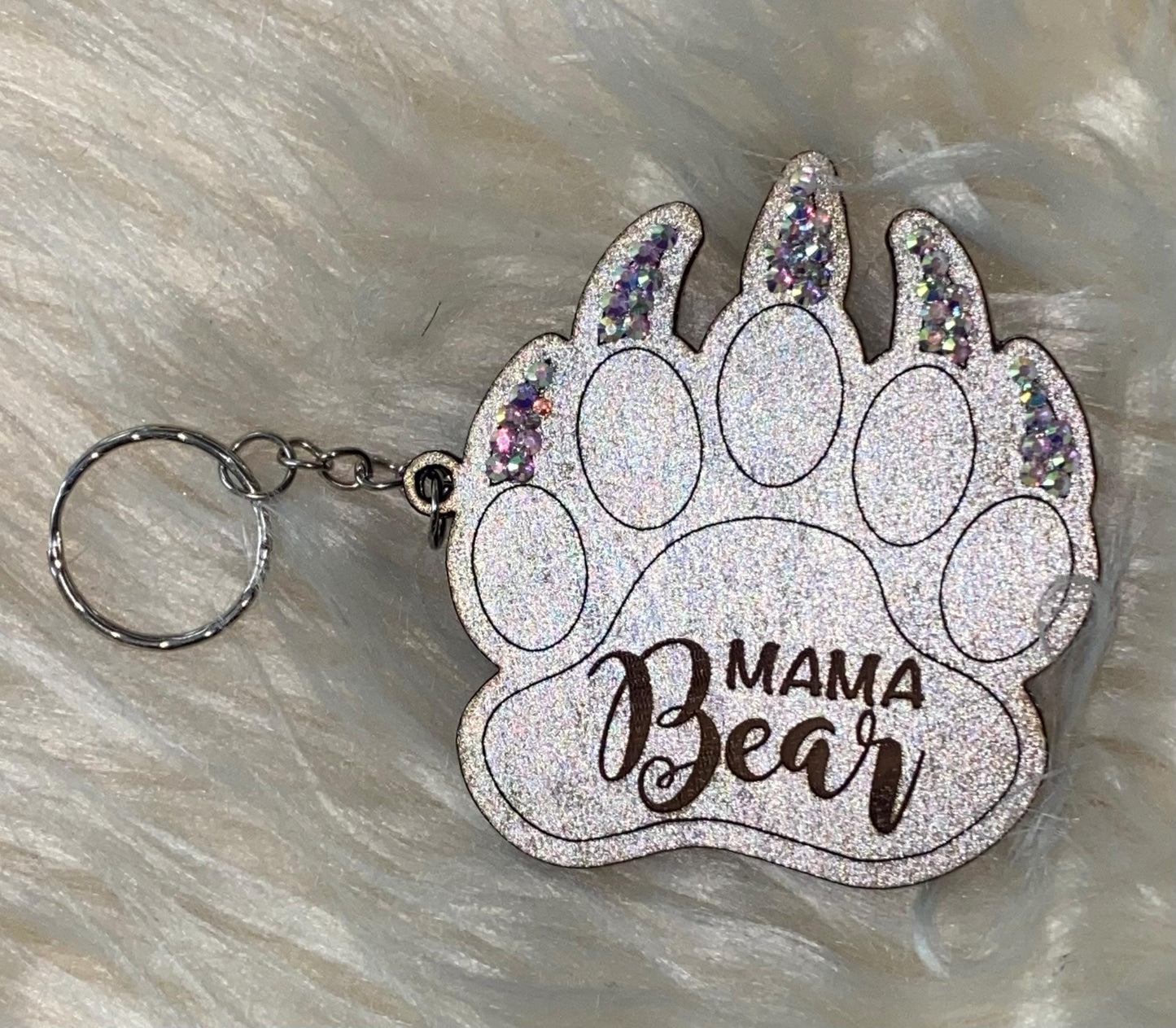 Mama bear rhinestone, mama bear gift, engraved keychain, mama bear keychain, Mother’s Day gift, mother present, gift for mom, mother gift, m